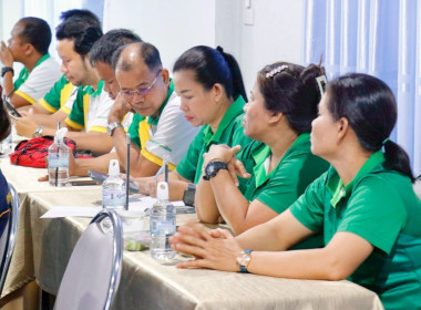 การประชุมการสร้างการรับรู้และวิธีการแก้ไขปัญหาเชิงบูรณาการแบบมีส่วนร่วมในการติดตามสถานการณ์การผลิตสินค้าเกษตรและติดตามงานตามนโยบายกระทรวงเกษตรและสหกรณ์ โดยสหกรณ์การเกษตรพรหมคีรีจำกัด ได้บรรยายสรุปผลการดำเนินงานของสหกรณ์และการเชื่อมโยงเครื่อข่ายธุรกิจระหว ... พารามิเตอร์รูปภาพ 23
